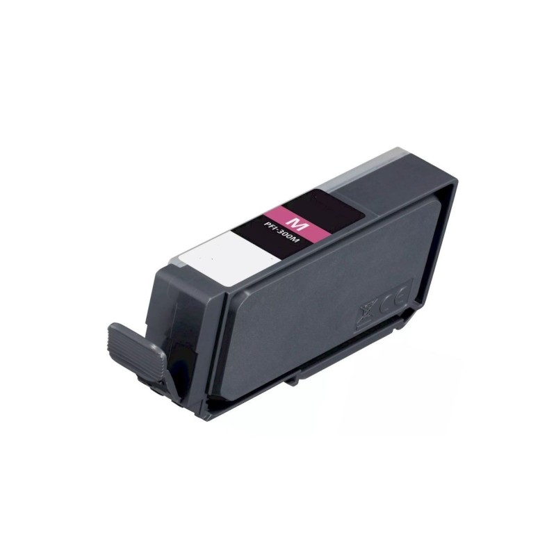 Canon PFI300 Magenta Cartucho de Tinta Pigmentada Generico - Reemplaza 4195C001/PFI300M