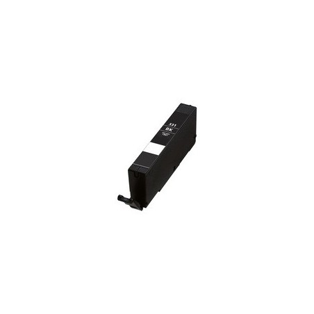 Canon CLI531 Negro Cartucho de Tinta Generico - Reemplaza 6118C001/CLI531BK