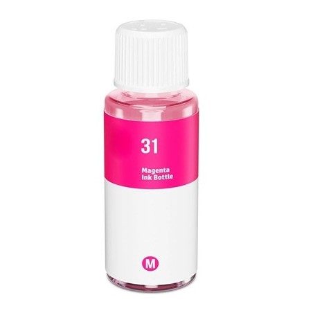 HP 31 Magenta Botella de Tinta Generica - Reemplaza 1VU27AE