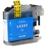 🖨️ Brother LC223/LC221 Cian | Cartucho de Tinta Genérico