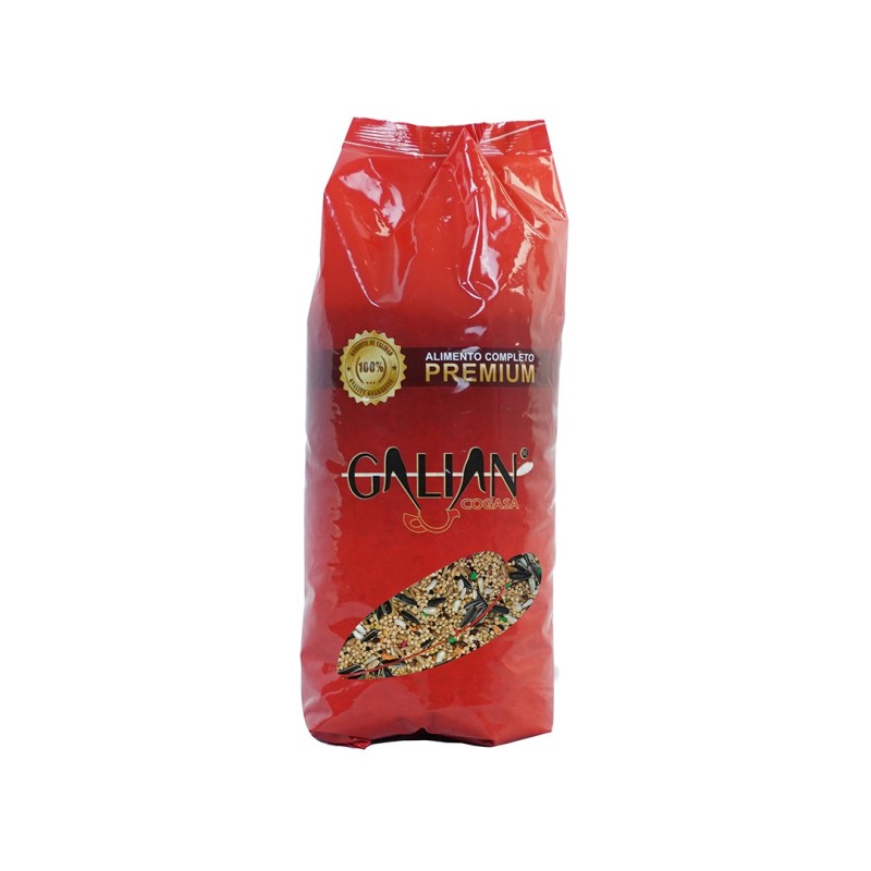 ✅ Mixtura para Ninfas y Agapornis Galian Normal 1 kg | Dieta Saludable