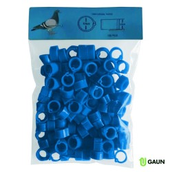 ✅ Gaun 14260 Anillas para Palomas 8 mm Azul |