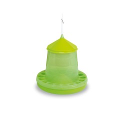 🐦 Gaun 11151 Tolva Plástico Aves 4 Kg. (Pistacho) | Práctica