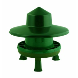 ♻️ Gaun 11427 Tolva para Aves Plástico Reciclado 4 kg con Patas y Tapa