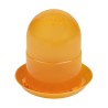 🐣 Gaun 30076 Comedero para Pollitos 2 kg Color Naranja y Resistencia