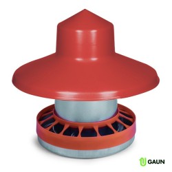 🐦 Gaun 11190 Kit Tolva Chapa para Aves - 10 kg | Resistente y Práctic