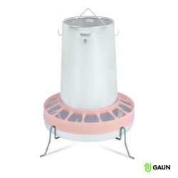 🐦 Gaun 11137 Soporte Tolva de Chapa para Aves 5/10 kg | Estabilidad