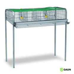 🐦 Gaun 32200 Jaula para Codornices 4 Departamentos – Espaciosa