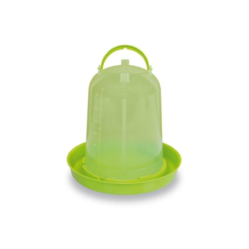 🐔 Gaun 10946 Bebedero para Aves Eco 8 Litros Pistacho | Resistente