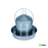 🐦 Gaun 12028 Bebedero de Acero Inoxidable para Aves - 8 Lts