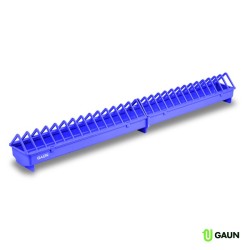 Gaun 11646 COMEDERO PLASTICO 1 MT. REJILLA ESTRECHA (VIOLETA)