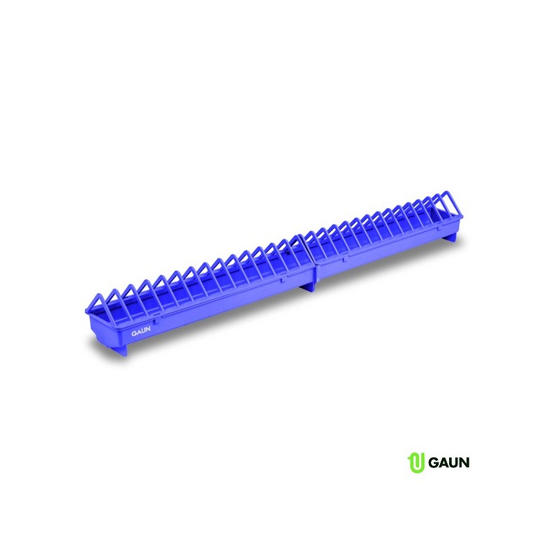 Gaun 11646 COMEDERO PLASTICO 1 MT. REJILLA ESTRECHA (VIOLETA)
