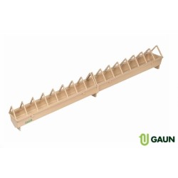 Gaun 11655 COMEDERO PLASTICO 1 MT. REJILLA ANCHA