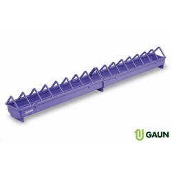 Gaun 11656 COMEDERO PLASTICO 1 MT. REJILLA ANCHA (VIOLETA)