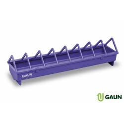 Gaun 11641 COMEDERO PLASTICO POLLITOS 50 CMS. REJILLA ANCHA (VIOLETA)