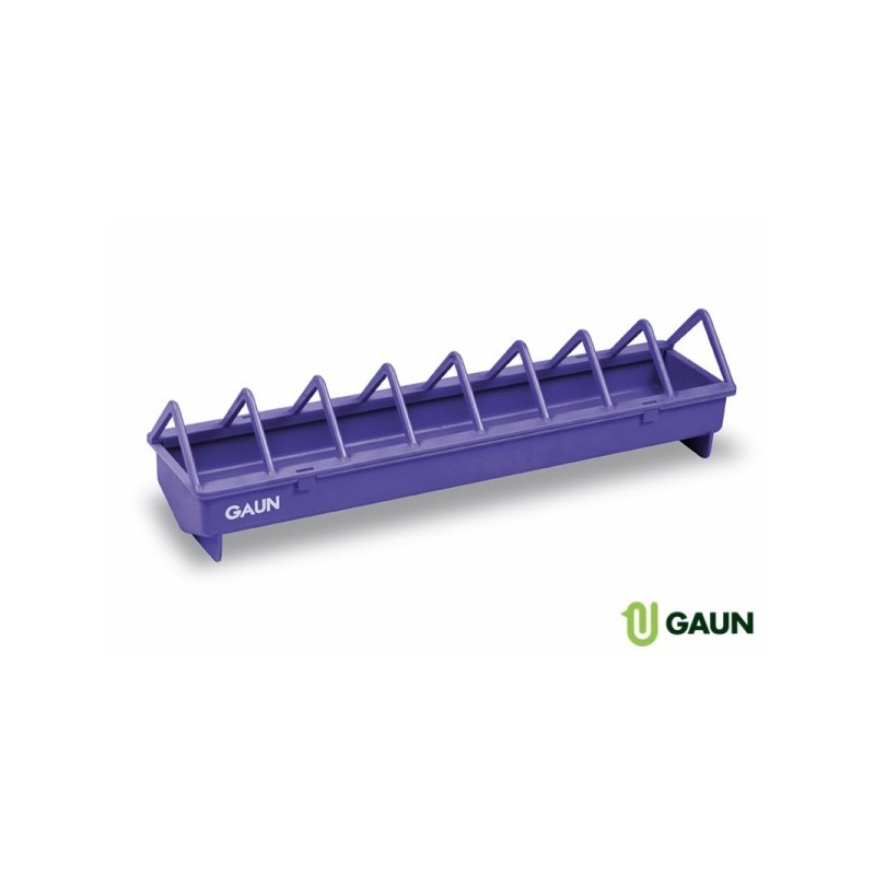 Gaun 11641 COMEDERO PLASTICO POLLITOS 50 CMS. REJILLA ANCHA (VIOLETA)