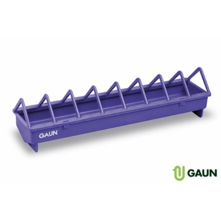 Gaun 11641 COMEDERO PLASTICO POLLITOS 50 CMS. REJILLA ANCHA (VIOLETA)