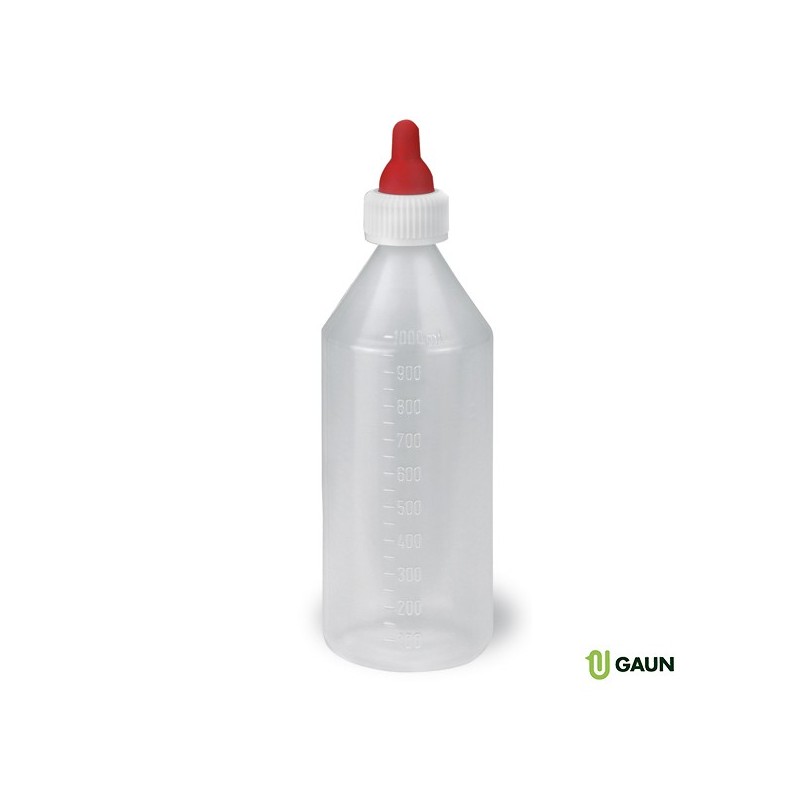 🐑 Gaun 60330 Biberón para Corderos 1 L | Alimentación Fácil y Segura