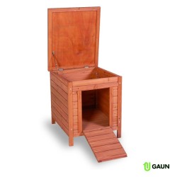 ✅ Gaun 10245 Caseta de Madera para Mascotas Modelo Lisboa | Confortabl