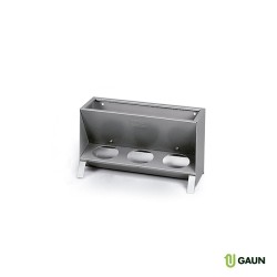 🐷 Gaun 73900 Tolva para Lechones 3 Huecos - 15 kg | Alimentación