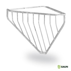 Forrajera Esquina Galvanizada Gaun 60685 para Caballos | Resistente