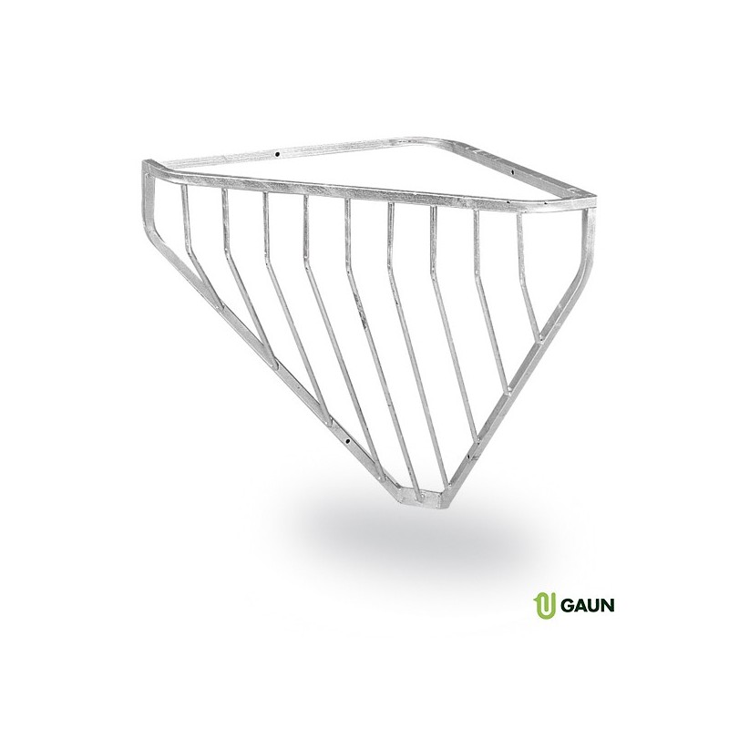 Forrajera Esquina Galvanizada Gaun 60685 para Caballos | Resistente