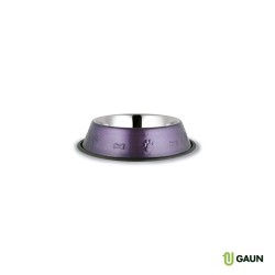 Gaun 30445 - Plato de Acero Inoxidable Pintado 150 mm para Perros