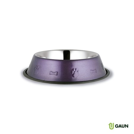 Gaun 30455 PLATO INOX. PINTADO - 230 MM.