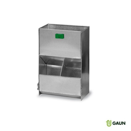 Gaun 26100 Tolva para Conejos - 2 Huecos, Alimentación Eficiente