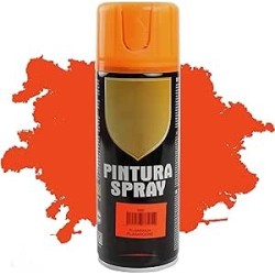 8582 Spray Pintura Color Naranja Fluor 400 ML. SPSIL