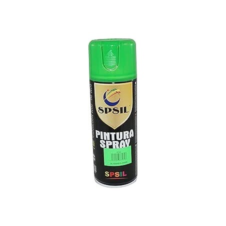 8584 Spray Pintura Color Verde Fluor 400 ML. SPSIL