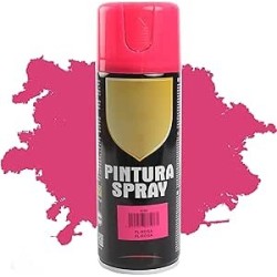 8586 Spray Pintura Color Rosa Fluor 400 ML. SPSIL