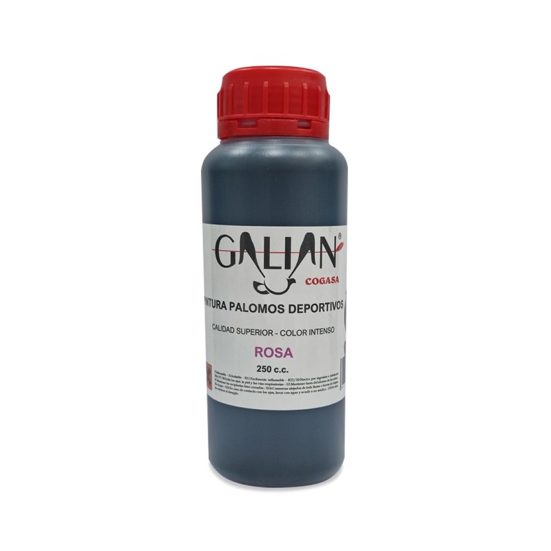 Pintura para Palomos Rosa 250cc Galian – Color Vibrante y Duradero