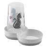 🐱 Gaun 15196 Dispensador de Agua/Comida Cats in Love | Diseño Moderno