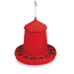 🐔 Gaun 11170 Tolva Plástico para Aves 12Kg - Resistente y Práctica