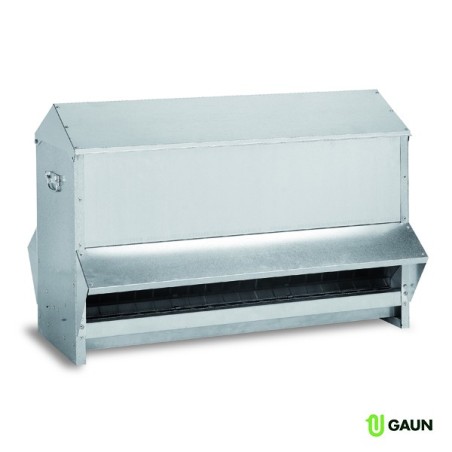 🐦 Gaun 30035 Tolva Exterior para Aves 100 kg | Gran Capacidad y Dura