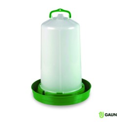 🐔 Gaun 11062 Bebedero Premium 12L con Tapón (Verde) | Aves Siempre