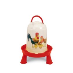 🐦 Gaun 11838 Bebedero Aves Eco 5 L con Patas - Happy Range |