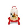 🐦 Gaun 11838 Bebedero Aves Eco 5 L con Patas - Happy Range |
