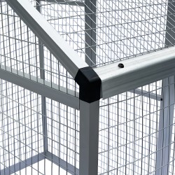 Gaun 10805 AVIARIO ALUMINIO 182X178X195 CM.