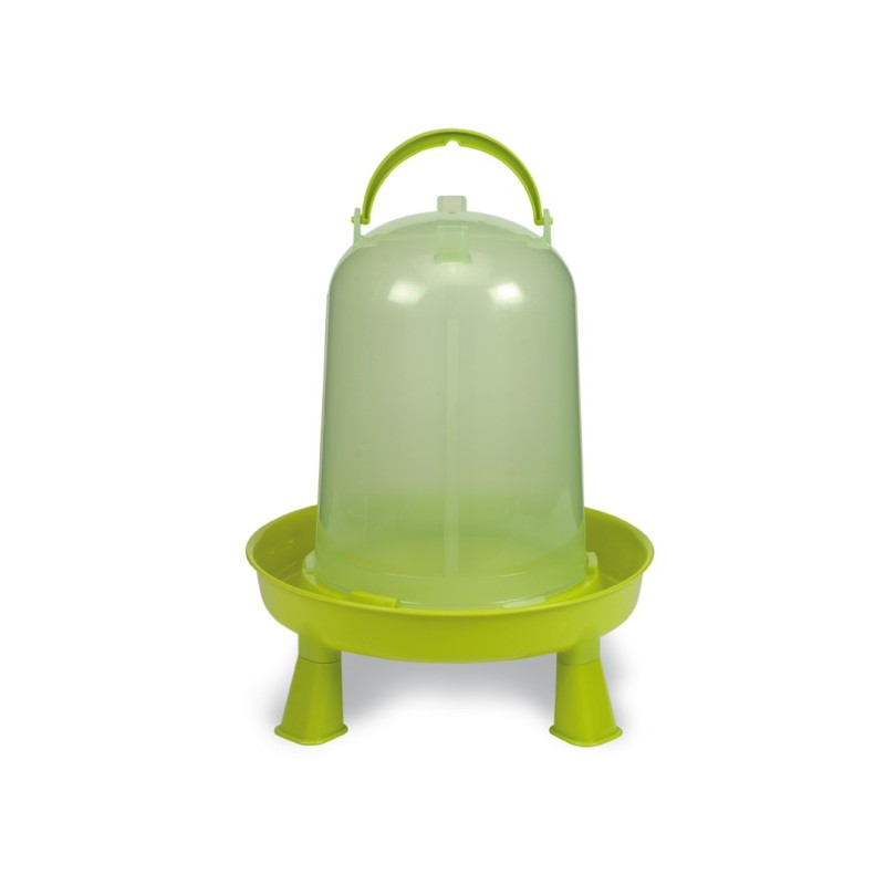 Gaun 10948 BEBEDERO AVES ECO 8 L. CON PATAS (PISTACHO)