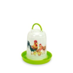 Gaun 11837 BEBEDERO AVES ECO 5 L. (PISTACHO) - HAPPY RANGE