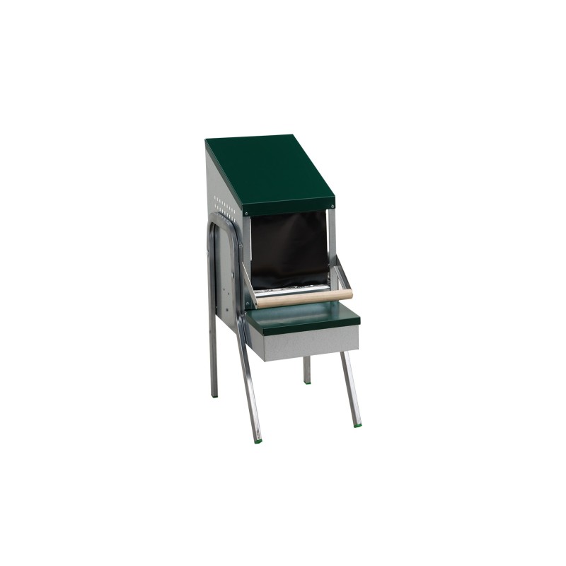 Gaun 10091 Ponedero Colectivo 25 cm con Patas | Compacto y Resistente Gaun 10091 Ponedero Colectivo 25 cm con Patas | Compacto y Resistente