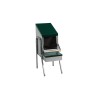 Gaun 10091 Ponedero Colectivo 25 cm con Patas | Compacto y Resistente