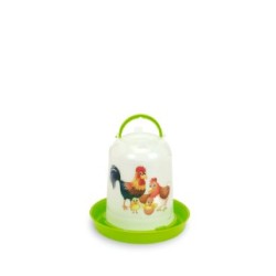 Gaun 11842 BEBEDERO AVES ECO 3 L. (PISTACHO) - HAPPY RANGE