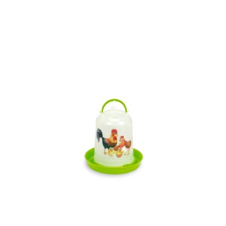 Gaun 11842 BEBEDERO AVES ECO 3 L. (PISTACHO) - HAPPY RANGE