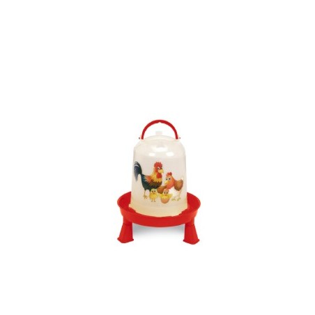 Gaun 11841 Bebedero para Aves Eco 3L con Patas - Happy Range