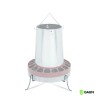 🐦 Gaun 11138 Soporte Tolva Chapa para Aves - 20 kg | Estabilidad