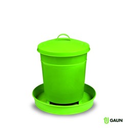 Gaun 11205 Comedero para Aves Pintado 4kg | Resistente y Práctico