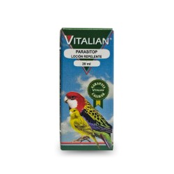 VITALIAN Parasitop Pájaros 20ml – Protección Contra Parásitos Externos